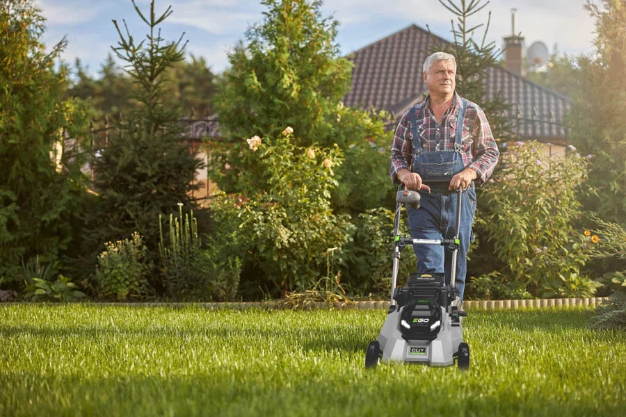 best battery operated lawnmower